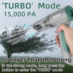 Handheld Vacuum Cordless 3 In 1 For Car, 15000Pa High Power, Mini Dust Buster Wireless Rechargeable Portable Car Accessories For Home Keyboard Desktop Cleaning (Green) -Small Appliance Store 81VEqD4Vw4L. AC SL1500