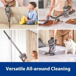 Maircle S3 Mate Cordless Stick Vacuum Cleaner/w 210AW Fade-Free Suction, XL Dust Cup, Anti-Tangle, Lightweight Handheld Vac For Hard Floor, Carpet, Pet Hair, W LED Headlights, Charging Dock 15 Maircle S3 Mate Cordless Stick Vacuum Cleaner/w 210AW Fade-Free Suction, XL Dust Cup, Anti-Tangle, Lightweight Handheld Vac For Hard Floor, Carpet, Pet Hair, W LED Headlights, Charging Dock -Small Appliance Store 81XU7bEOREL. AC SL1500