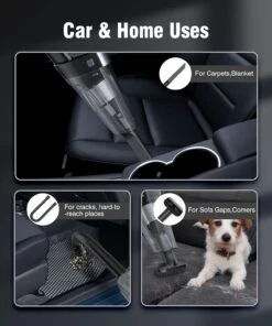 AUTONOVO 13000Pa Handheld Vacuum Cordless, 6000mAh Rechargeable Car Vacuum, 3-Layer Filter, 2 Speed Wet Dry Cleaning, Lightweight With LED Vacumm Cleaner For Car, Home -Small Appliance Store 81YynvHTaJL. AC SL1500