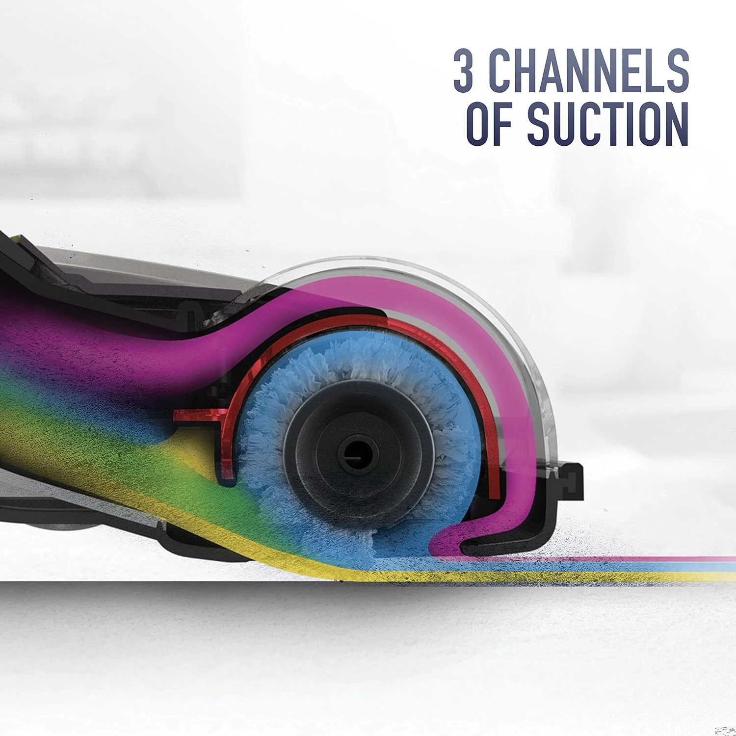 Hoover Windtunnel Air Steerable Bagless Upright Vacuum Cleaner, Lightweight, Corded, UH72400, Grey , Gray 7 Hoover Windtunnel Air Steerable Bagless Upright Vacuum Cleaner, Lightweight, Corded, UH72400, Grey , Gray - Image 5