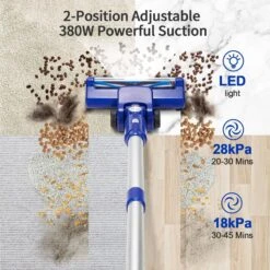 Moolan Cordless Vacuum Cleaner, 6 In 1 Rechargeable Lightweight Cordless Stick Vacuum With Powerful Suction, 40min Runtime 180° Rotating For Home Hardwood Floor -Small Appliance Store 81bdKMKdxAL. AC SL1500