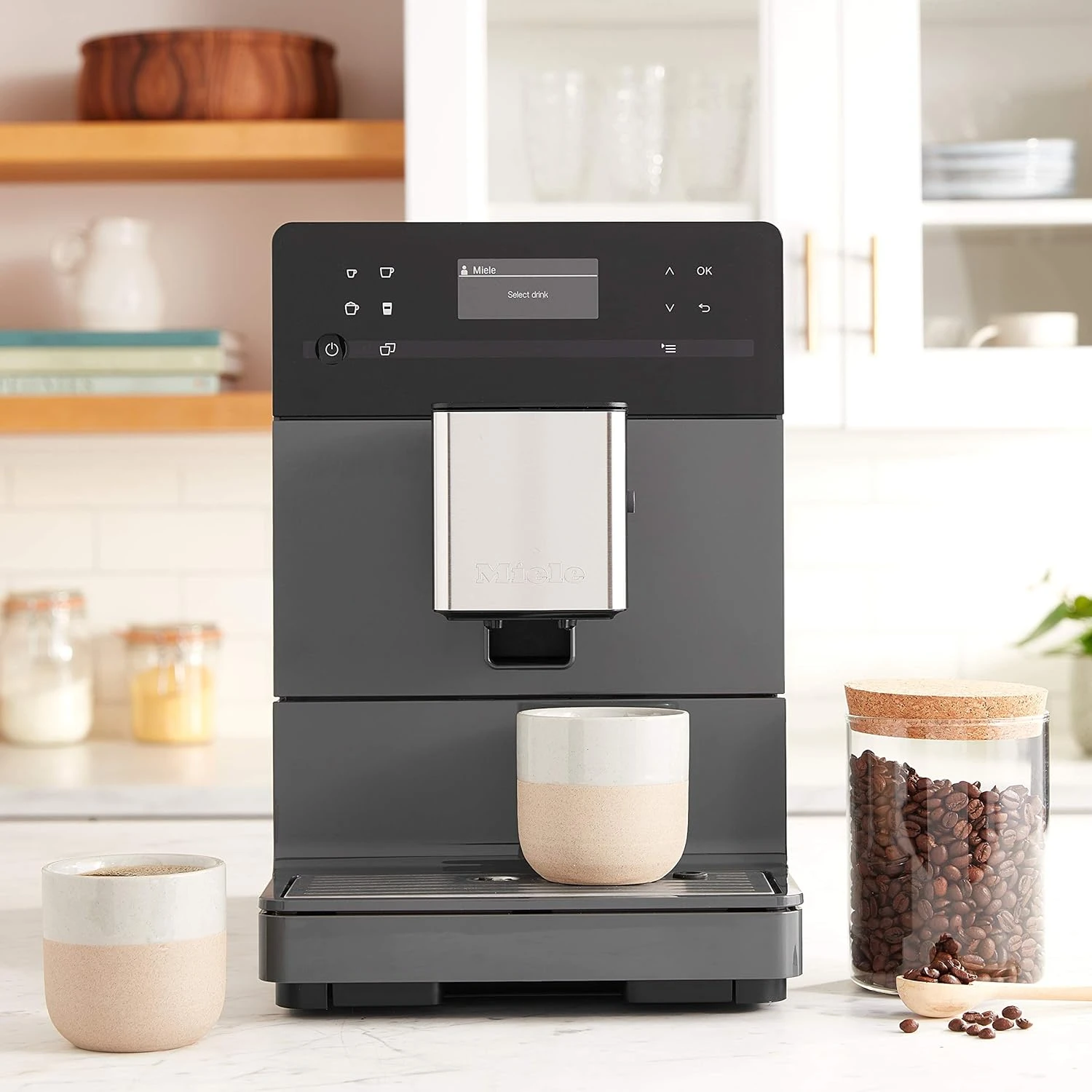 Miele CM5300 Coffee System, Medium, Graphite Grey,29530010USA 6 Miele CM5300 Coffee System, Medium, Graphite Grey,29530010USA - Image 4