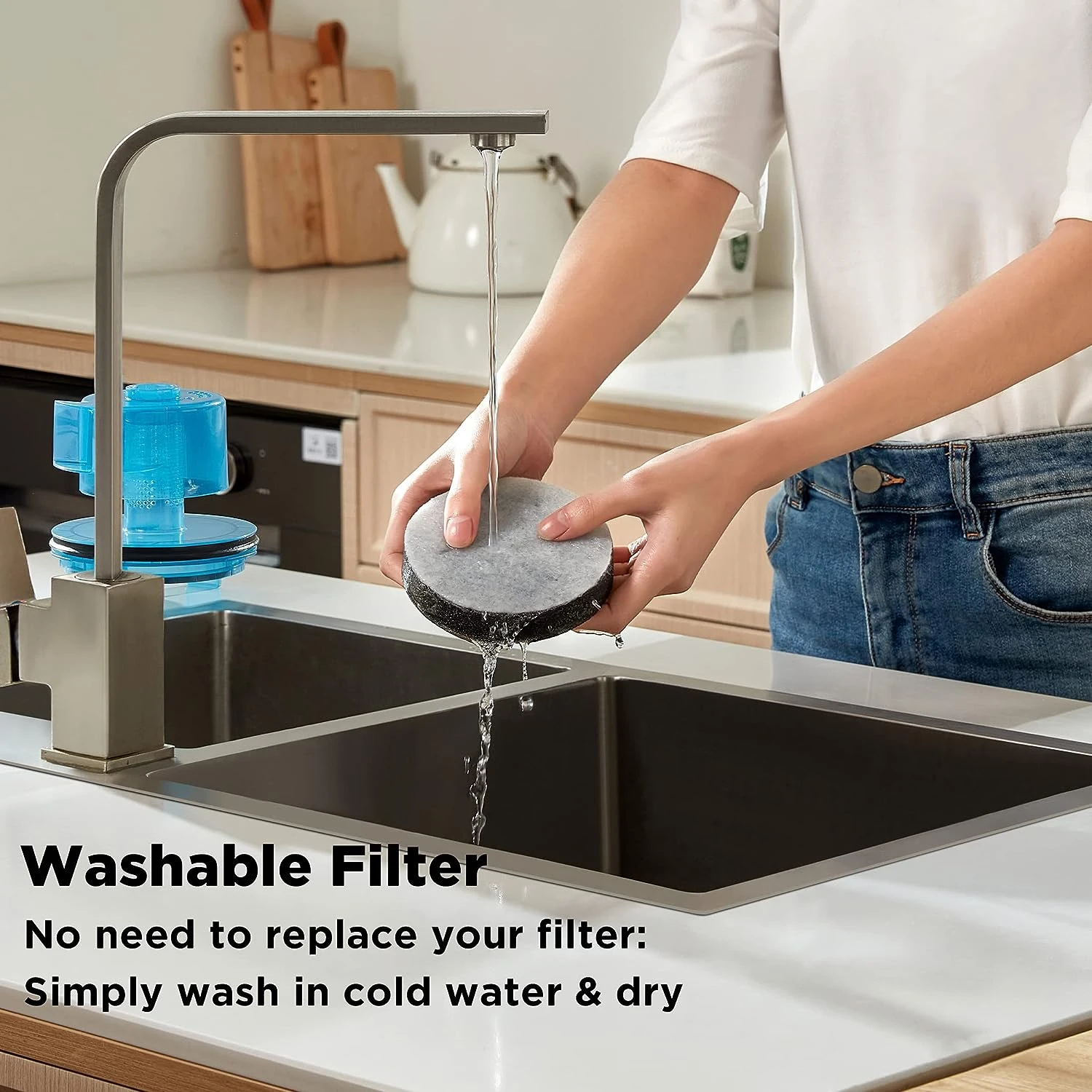 Eureka Airspeed Ultra-Lightweight Compact Bagless Upright Vacuum Cleaner, Replacement Filter, Blue 8 Eureka Airspeed Ultra-Lightweight Compact Bagless Upright Vacuum Cleaner, Replacement Filter, Blue - Image 6