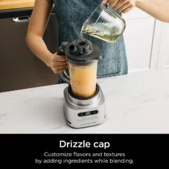 Ninja SS151 TWISTi Blender DUO, High-Speed 1600 WP Smoothie Maker & Nutrient Extractor* 5 Functions Smoothie, Spreads & More, SmartTORQUE, 34-oz. Pitcher & (2) To-Go Cups, Gray -Small Appliance Store 81cgnWIXINL. AC SL1500