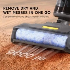 AIRTHEREAL Smart Wet Dry Vacuum Cleaner, Cordless Hard Floor Cleaner Vacuum Mop All In One With Self-Cleaning, Smart Voice Assistant With Extra Brush-Roll And Filter, VacTide V1 Gray -Small Appliance Store 81fWuCbm4aL. AC SL1500