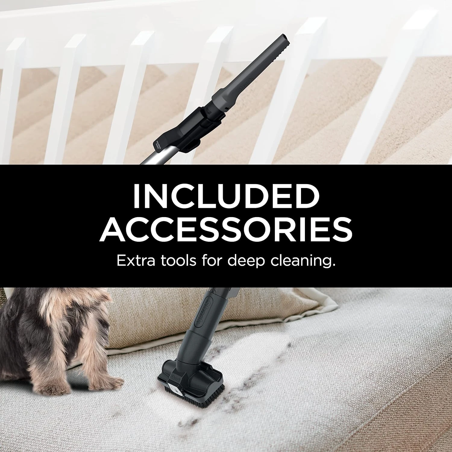 Shark HS152AMZ UltraLight Pet Plus Corded Stick Vacuum, With Swivel Steering, LED Headlights, Removable Dust Cup, Precision Hand Vacuum, And 2 Pet Tools, For All Floors, Lavender,Black 12 Shark HS152AMZ UltraLight Pet Plus Corded Stick Vacuum, With Swivel Steering, LED Headlights, Removable Dust Cup, Precision Hand Vacuum, And 2 Pet Tools, For All Floors, Lavender,Black - Image 10