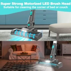 Foppapedretti Cordless Vacuum Cleaner, 25Kpa Powerful Stick Vacuum, 210W Brushless Motor 4-in-1 Rechargeable Vacuum With 2200mAh Battery Up To 35 Mins Runtime, Lightweight Vacuum Cleaner For Pet Hair 12 Foppapedretti Cordless Vacuum Cleaner, 25Kpa Powerful Stick Vacuum, 210W Brushless Motor 4-in-1 Rechargeable Vacuum With 2200mAh Battery Up To 35 Mins Runtime, Lightweight Vacuum Cleaner For Pet Hair -Small Appliance Store 81nmzpHvLL. AC SL1500