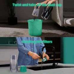 Car Vacuum Cordless Rechargeable, 9000PA High Power Hand Vacuum Cordless Rechargeable,Small Mini Wireless Handheld Car Vacuum Cleaner, Handy Cordless Vacuum Cleaner With 2 Washable Filters-LED Light -Small Appliance Store 81pglZC9VAL. AC SL1500