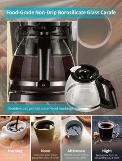 Gevi 5 Cups Small Coffee Maker, Compact Coffee Machine With Reusable Filter, Warming Plate And Coffee Pot For Home And Office -Small Appliance Store 81sziNpeuxL. AC SL1500