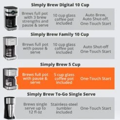 Krups Simply Brew Stainless Steel Drip Coffee Maker 5 Cup 650 Watts Coffee Filter, Drip Free, Dishwasher Safe Pot, Compact Silver And Black 20 Krups Simply Brew Stainless Steel Drip Coffee Maker 5 Cup 650 Watts Coffee Filter, Drip Free, Dishwasher Safe Pot, Compact Silver And Black -Small Appliance Store 81uoQdAnqPL. AC SL1500