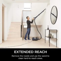 Shark CZ351 Pet Canister Vacuum, Bagless, Corded With Self-Cleaning Brushroll & PowerFins, Navy & Silver 20 Shark CZ351 Pet Canister Vacuum, Bagless, Corded With Self-Cleaning Brushroll & PowerFins, Navy & Silver -Small Appliance Store 81w8hcP1tSL. AC SL1500