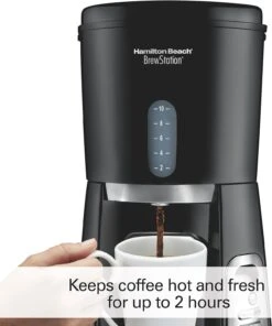 Hamilton Beach 10-Cup Coffee Maker, Programmable BrewStation Dispensing Coffee Machine (47380),Black -Small Appliance Store 81wSekqAhWL. AC SL1500