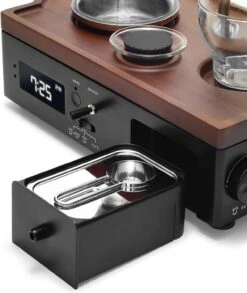 Barisieur Coffee Alarm Clock Coffee Maker- 2 Ounces, Black Walnut -Small Appliance Store 81wxRnOTsuL. AC SL1500