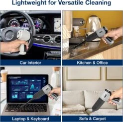 GENERIC Wireless Handheld Vacuum Cleaner, Portable, Rechargeable, Mini Dust Buster For Home, Car, Office, Lightweight, And Easy To Use On The Go For Parents, Pet Owners, Students, And More -Small Appliance Store 91W7BBQW0ZL. AC SL1500