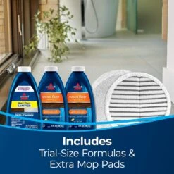 Bissell SpinWave Cordless Hard Floor Expert, 23159, Titanium With Electric Blue Accents -Small Appliance Store 91zFtGvPu3L. AC SL1500