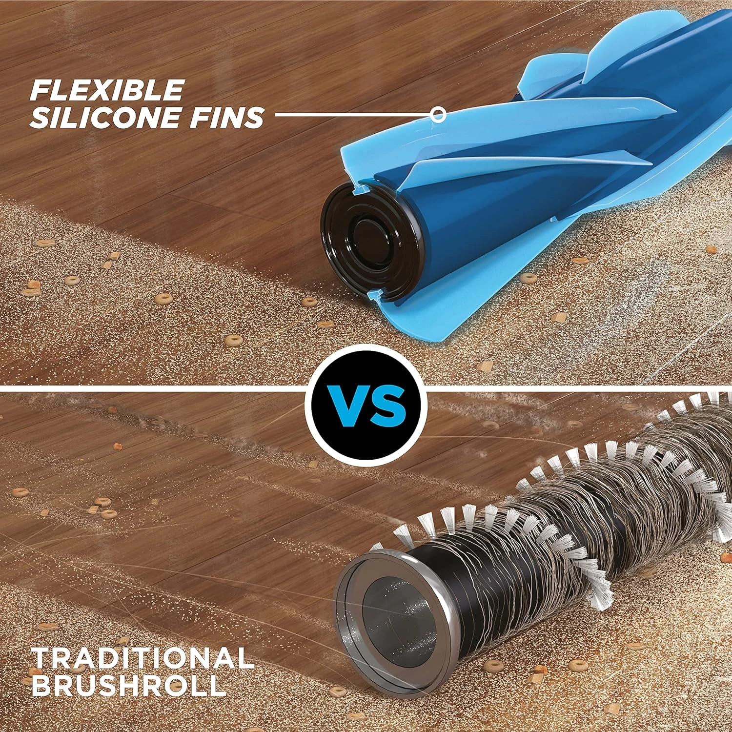 Shark CZ351 Pet Canister Vacuum, Bagless, Corded With Self-Cleaning Brushroll & PowerFins, Navy & Silver 16 Shark CZ351 Pet Canister Vacuum, Bagless, Corded With Self-Cleaning Brushroll & PowerFins, Navy & Silver - Image 14